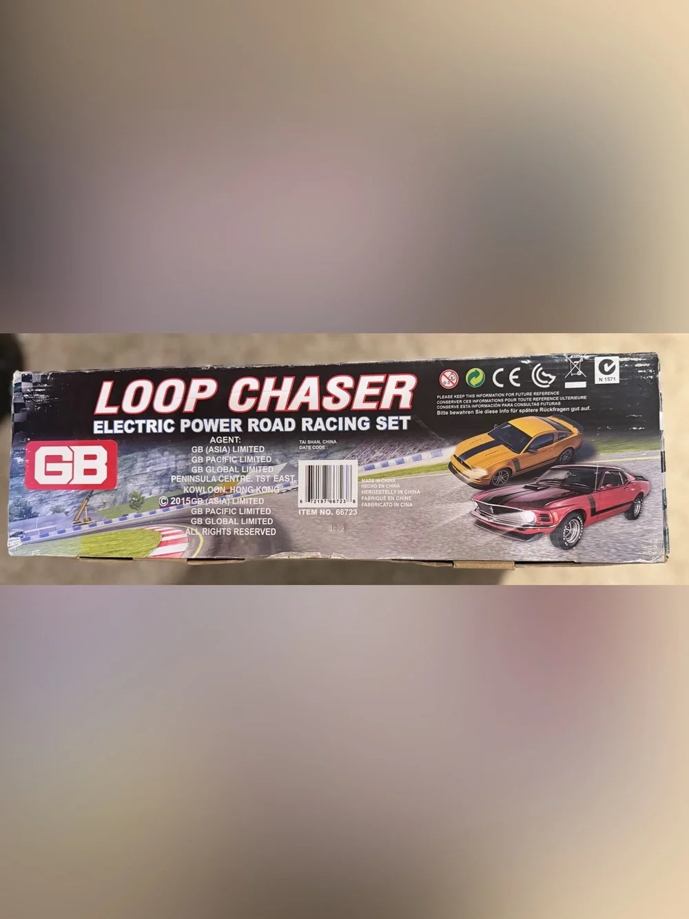 Loop Chaser Electric Power Road Racing Hot Racing Set-BRAND NEW!